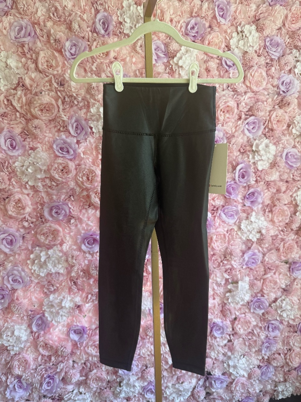 NWT Lululemon Wunder Train High-Rise Tight 25" *Matte Foil